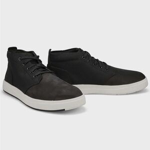 Timberland black Davis boot. Size:11w